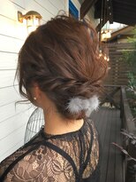 アズグロウヘアー(AS GROW HAIR)&nbsp;お呼ばれスタイル☆No.3【東区/帯山/長嶺/髪質改善/縮毛矯正】