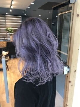 Gdobant 外国人風カラー パープルアッシュ L ヘアデザイン ゴドバン Hair Design Gdobant のヘア カタログ ホットペッパービューティー