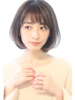 【30代40代50代】大人可愛いひし形ボブ　ワンカールボブ