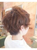 ふんわりショートカット