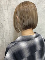 ユアーズヘア 神楽坂店(youres hair)&nbsp;小顔ショート　ぷっつんボブ　丸みショート　ミニボブ
