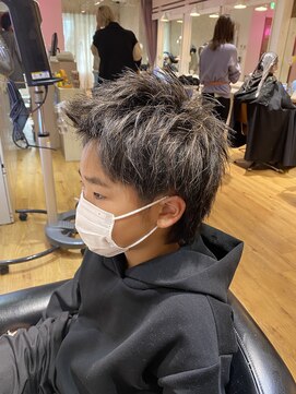 アヴァンス 天王寺店(AVANCE.) MEN'S HAIR キッズカット×EXILE風×ハイライト