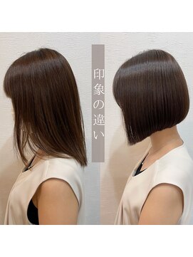 ジーナ 池袋(Zina) 【Zina池袋】髪質改善＊大人かわいい＊ショートボブ