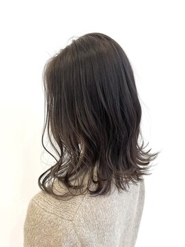 リーホリエ(Lee Horie) 【Rie】ブリーチなしグレージュカラー