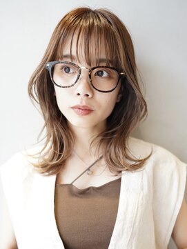 ニコ トウキョウ ヨコハマ(nico) センターパート/シースルーマッシュ/ニュアンスパーマ