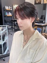 シェルハ(SHELHA)&nbsp;シースルセンターパート/ワインレッド