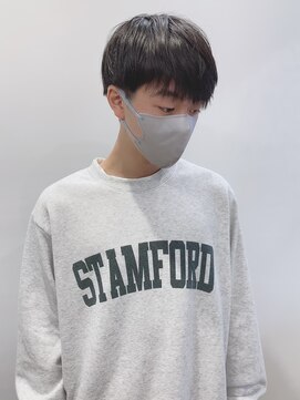 モリオフロムロンドン 松戸店(Morio from London) 【松戸 岩口】黒髪軽め刈り上げマッシュショート