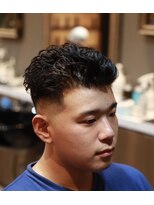 バーバーショップ スバル(BARBERSHOP SUBARU)&nbsp;＜理容室＞＜バーバー＞バックデザインパーマ