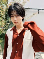 メーヴェ(Mowen) mowen 南堀江　メンズ　ナチュラル　センターパート　韓国風