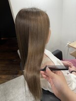 ラフ 難波店(LAFF) #黒髪#ボブルフ#ネビージュ#小顔#ワンレン