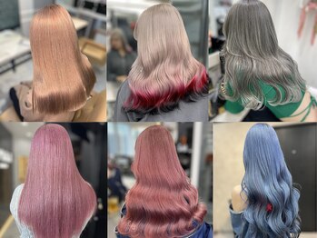 ラピス 渋谷本店(Lapis)の写真/一度通ったら浮気できない！色落ちまで可愛い推しカラーや韓国風カラーまでどんなスタイルも幅広く対応♪