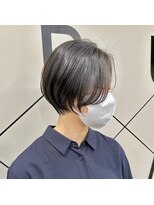 シシ 大宮(She 2.)&nbsp;ショートボブマッシショート/前髪/イメチェン/グレージュカラー