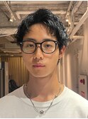 メンズショートパーマ