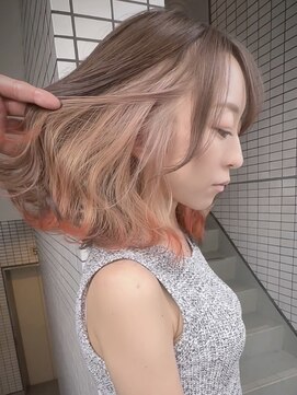 イエナ 渋谷(IENA) フォックスカラー　デザインカラー　インナーカラー