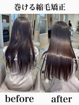 アム 表参道(am)&nbsp;巻ける縮毛矯正【表参道/青山/縮毛矯正/髪質改善】