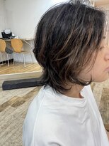 ヘアサロンアート(hair salon a^-to)&nbsp;クセをいかしたウルフカット