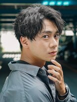 リップス 川崎(LIPPS) ツーブロック ショート ツイストスパイラルパーマ ツイスト