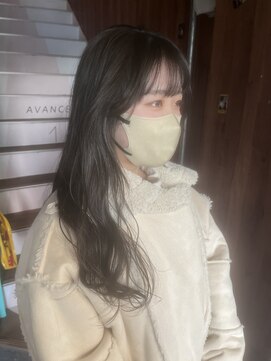 アヴァンス 天王寺店(AVANCE.) シアグレージュ×透明感