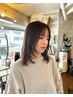 OLAPLEXイルミナカラー+カット+修復トリメ￥15700