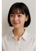 カジュアルスッキリボブ