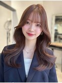 ☆韓国くびれヘア ロングヘア お顔周りカット☆