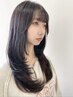 【5,6月限定】 カット+艶カラー+髪質改善3stepトリートメント 9900円