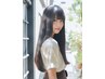 サラ艶続く！ カット＋縮毛矯正＋艶トリートメント　￥20350→￥16500