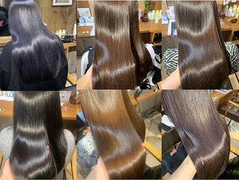 カムデンタウン(Camden Town)の写真/【代々木上原駅3分】METEO（メテオ）取扱店◎20種類以上の処理剤TRを使い分け、圧倒的艶髪へと導きます☆