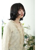 ＊姫カット×外はねボブ＊