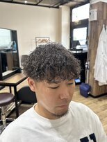 リーブルサニー(Libre Sunny)&nbsp;刈り上げマッシュ×波巻きスパイラル