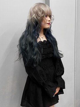 ヴァーディ オモテサンドウ(Vardy omotesando) roots/デザインカラー ルーツカラー ホワイトブロンド