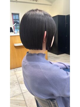 リディー(Lidee) 耳出しボブ12.14黒髪