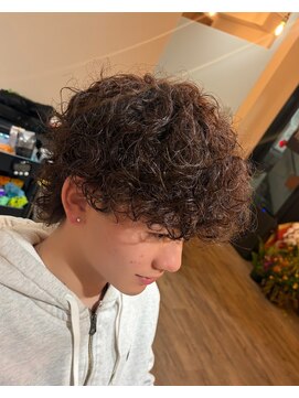 フロウ(Flow) ウルフ×プードルパーマ