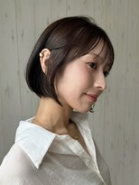 トータルビューティーサロン プリエ(prier)&nbsp;ボブ/ショコラブラウン/レイヤーカット/髪質改善
