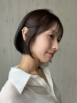 トータルビューティーサロン プリエ(prier) ボブ/ショコラブラウン/レイヤーカット/髪質改善
