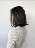 結べる外ハネボブ×ココアブラウン
