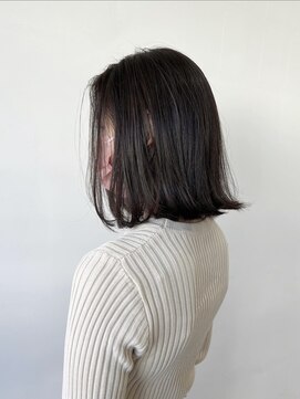 アーカイブ(Archive) 結べる外ハネボブ×ココアブラウン