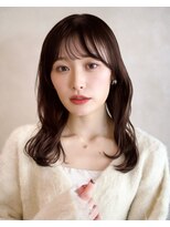 ガーデンヨコハマ(GARDEN YOKOHAMA) ダークブラウン イメチェン 顔周りカット 大人ガーリー