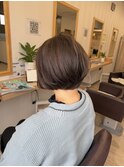 ワンレンショートレイヤー