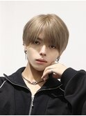 メンズヘアラウンドマッシュナチュラルヘア