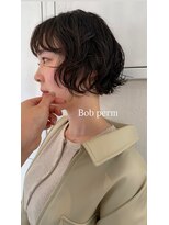 ファイブ ノーヴル カラット(5 Noble ct.) 【柚衣】ミニボブパーマ
