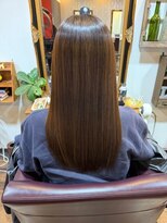 ヘアデザイン オール(hair design all)&nbsp;美髪シルクストレート×透明感ブラウン