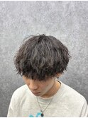ニュアンスパーマ/波巻きツイストスパイラル/シャドウパーマ