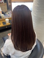 ヘアリゾート粋 トゥジュ 池袋東口店(tujuh) 透明感ダークブラウン/ナチュラルストレート/レイヤーカット