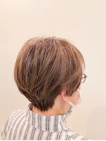 ファム 五日市店(femme) ハイライトカラー、ショートボブ