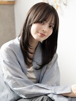 エニル 越谷店(enil)&nbsp;レイヤーカット×アッシュブラウン[似合わせ/レイヤー]