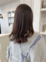 キャアリー(Caary)&nbsp;福山美容室Caary艶髪チョコレートブラウン髪質改善くびれ20代