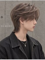 レイヤーカット/韓国風ヘア/エクステ/ケアブリーチhair salon NUMERO札幌店【ヌメロ】&nbsp;メンズカット【レイヤー/羽エクステ/髪質改善/ブリーチ】