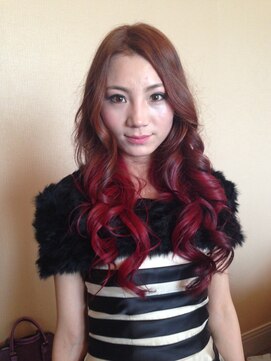 フェリシータ 緑地公園店(felicita) ローズアッシュベージュの抜け感グラデーション♪