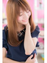 ミック ヘアアンドビューティー 大山店(miq  Hair&Beauty)&nbsp;斜めバングの♪おフェロ♪ワンカールa